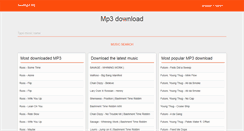 Desktop Screenshot of bestmp3.biz