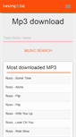 Mobile Screenshot of bestmp3.biz