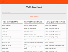 Tablet Screenshot of bestmp3.biz